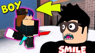 ШЕРИФ И УБИЙЦА ЛЮБЯТ ДРУГ ДРУГА! Мардер Мистери 2 Смайл Фредди | Roblox
