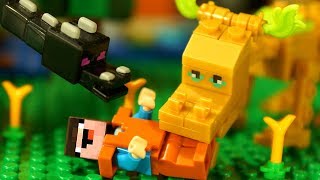 Мультики про Лего НУБика в Майнкрафте - LEGO Minecraft Анимация и Мультфильмы для Детей Игрушки DIY