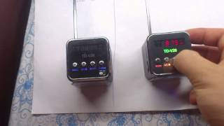 differents MP3 speaker TD-V26 fake (right)