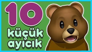 10 Küçük Ayıcık - Hayvan Seslerini Öğreten Çocuk Şarkısı