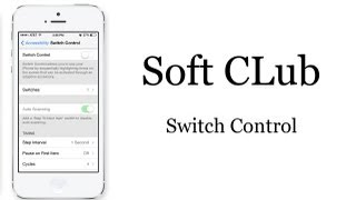 Switch control на iPhone, iPod, iPad, и iPad mini - обзор от Soft CLub