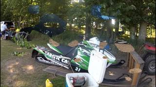 2013 Arctic Cat XF 800 Grass Drag Testing