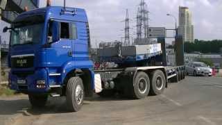 MAN TGS 40.480 6x6 + Goldhofer STZ trailer