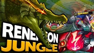 THE KING OF THE JUNGLE IS A CROCODILE - Renekton Jungle Gameplay (Season 8)