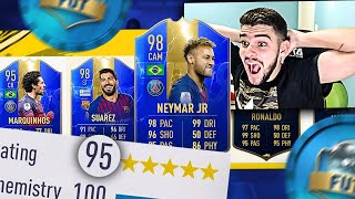 NEYMAR 98 TOTS!! 195 NO FUT DRAFT DESAFIO!! FIFA 19