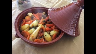 Tajine à l'agneau et aux légumes