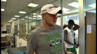 Day in the Life Ryan Yurachek Marshall Football