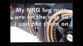 185/55r15 tire stretched on 15x8 esm wheel