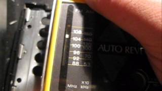 Vintage Sony WM-F73 Yellow Sports Walkman (Rare)