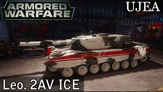 Armored Warfare premium Leopard 2AV WERSJA ICE gameplay pl