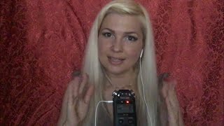 ASMR/АСМР-Inaudible whispers/hand movements/неразборчивый медленный шепот/руки/russian whispers