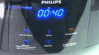 Молочная ячневая каша в мультиварке Philips HD3060