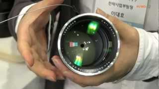 [P&I 2013 영상] 칼자이스, 독일 명품 카메라 렌즈 전시