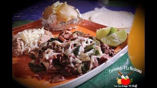 Como preparar alambre de res                      Cocinando A La Mexicana