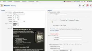 TUTORIAL JOOMLA 1.5 APLICANDO MODULO MP3 Players