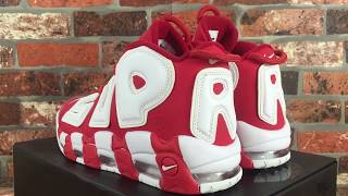 Supreme x Nike Air More Uptempo | Red Suptempo Review & On-Feet