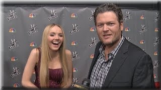 Blake Shelton & Danielle Bradbery | Coach Pride, D's Success & Holidays | The Voice Season 5