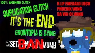 IS THE END / Emerald Lock Glitch Sethmumu Suspended | GROWTOPIA