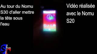 NOMU S20 et S30 se jettent à l'eau - IP68 smartphones