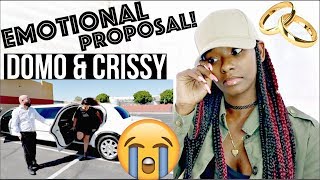 EMOTIONAL PROPOSAL!!! (SURPRISES HER WITH HER DREAM HOUSE) REACTION!! (I CRIED YALL ?) LACY'S FILES