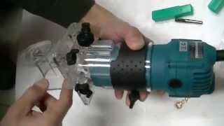 Челна фреза Makita 3710 - 530W