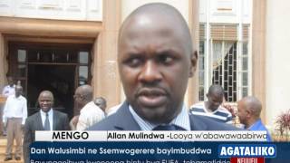SPORTS: Dan Walusimbi ne Ssemwogerere bayimbuddwa