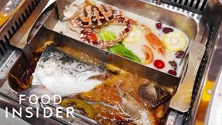 Catch Your Own Seafood For Hotpot In Singapore