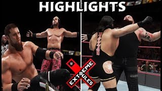 WWE 2K18 MATT HARDY & BRAY WYATT VS THE B-TEAM | EXTREME RULES 2018 - PREDICTION HIGHLIGHTS