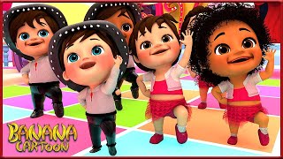 ? Baby Shark , Wheels on the Bus , Happy Birthday Song , Johny Johny Yes Papa - Banana Cartoon
