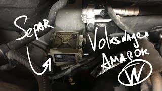 Устраняем течь топлива из сепаратора. Опыт эксплуатации Volkswagen Amarok.