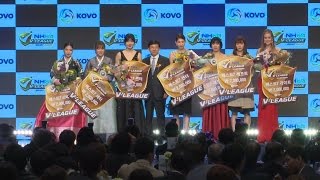 [프로배구 V리그] 여자부 베스트7 수상 (프로배구 V리그 시상식, 한지현, 조송화, 양효진, 김수지, 이재영, 리쉘, 알레나)