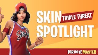 Triple Threat Skin Spotlight (Fortnite Battle Royale)