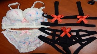 Посылки из Китая: Женское белье,Эротическое белье,Шарф,Шарики