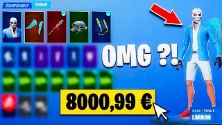 Voici le compte Fortnite LE PLUS CHÈRE DU MONDE avec ce skin... (8000,99€)