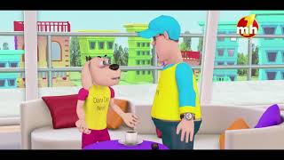 Happy Sheru De Dana Dan News | Happy Sheru | Funny Cartoon Animation | MH ONE Music