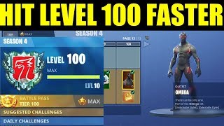Fortnite How to level Up Fast Before Season 5 ( Reach level 100 )