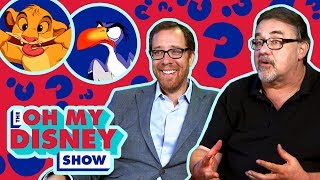 Don Hahn and Rob Minkoff Find Out Which Lion King Character They Are | Oh My Disney