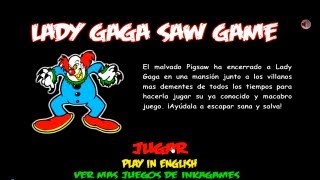 HD Lady Gaga Saw Game Walkthrough / Guía