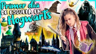 Mi PRIMER DÍA de CLASES en la ESCUELA de HOGWARTS ? Aquí se GRABÓ HARRY POTTER WARNER BROS Studios