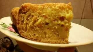 Простой тыквенный пирог в хлебопечке. Easy pumpkin pie in bread maker.