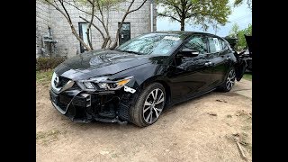 Страховой аукцион «Копарт» - взяли 2016 Nissan Maxima 7000$. Авто из США.