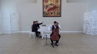 Denis Satushev (violoncello), Elena Falkon (piano).  S.RACHMANINOV Cello Sonata op.19,  Andante.