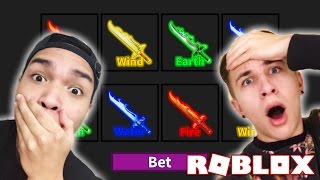 INTENSE ANCIENT KNIFE BET! | JD vs. FANS!