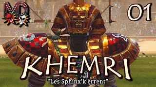 Blood Bowl 2 [FR] - KHEMRIS 01 - "Les Sphinx'k èrrent "