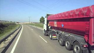 Trucking around Valladolid, Spain.