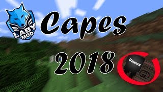 TOP 5 LABYMOD CAPES 2018 + Free DOWNLOAD!! | Minecraft