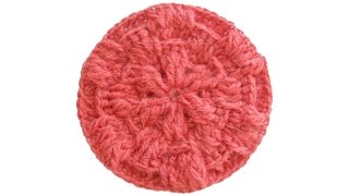 Круглый мотив Паутинка - Gossamer pattern - вязание крючком