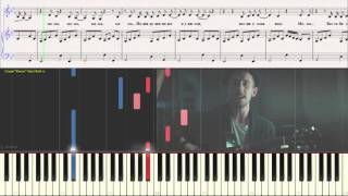 гр. Пицца - Мама (Ноты для фортепиано) (piano tutorial)