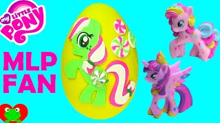 My Little Pony Minty Play Doh Surprise Egg Plus Wave 11 and Wave 12 Blind Bags