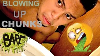 BLOWING CHUNKS FROM BOTH ENDS ...